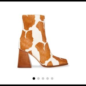 Steve Madden Cow Boots (Never Worn)